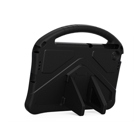 Puzdro FunColor na Lenovo Tab 10.1 2025, čierne - ochranné so stojanom, prístup k portom a tlačidlám