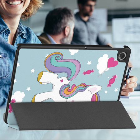 Etui GRAFICZNE do Lenovo Tab 10.1 2025 TB311FU TB311XU ZAEH0040PL z klapką