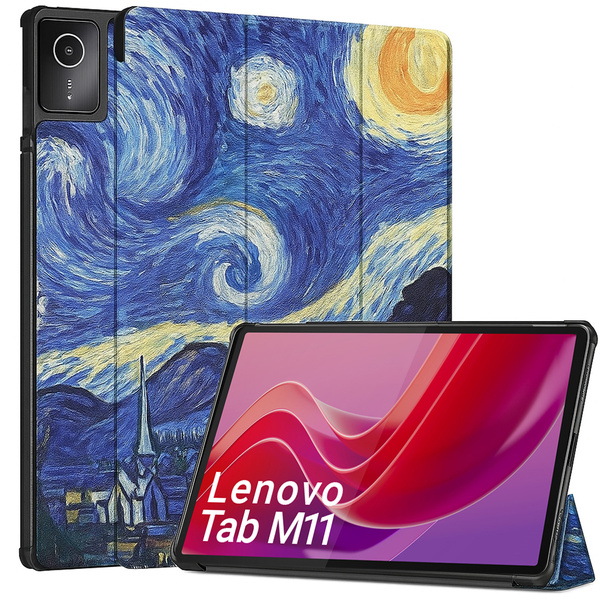 Puzdro grafické na Lenovo Tab M11 10.95 11 - ochranné so stojanom, prístup k portom a tlačidlám