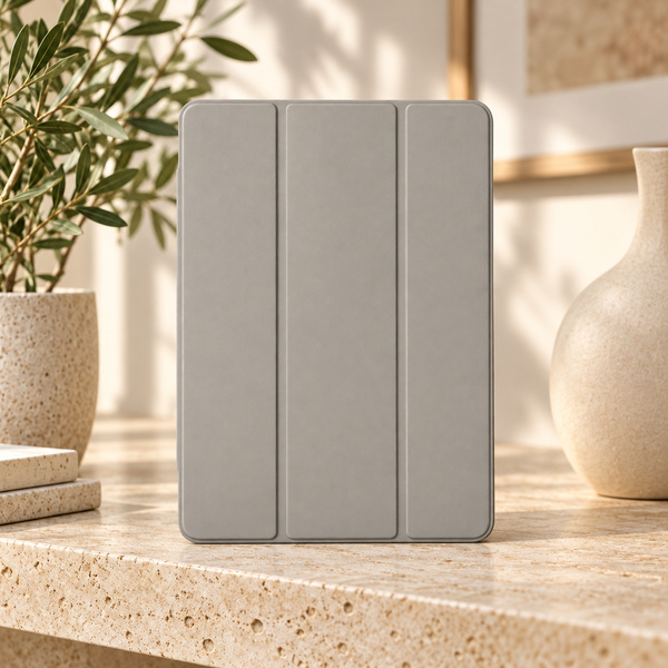 Etui do Galaxy Tab S10 Lite 10.9/ S10 FE/ S9 FE/ S9/ S8 z miejscem na rysik - szare