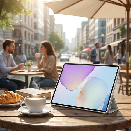 Puzdro Smart na Huawei MatePad Air 11 2023 / MatePad 11.5 S 2024 2025 s klapkou / Huawei MatePad Air 11.5 2024, sivé - ochranné