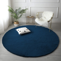 Rabbit Strado 150x150 round rug RoyalNavy (Blue)