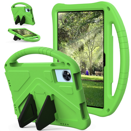 Puzdro FunColor na Lenovo Idea Tab 11, zelené - ochranné so stojanom