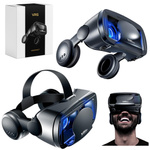 Okuliare VR na virtuálnu realitu okuliare 3D so slúchadlami Vrg Pro Plus - na smartfón