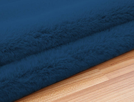 Rabbit Strado 110x110 RoyalNavy round rug (Blue)