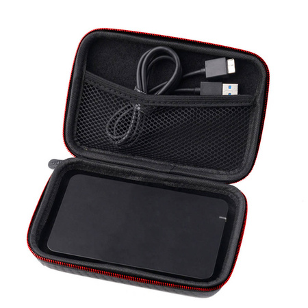 Carbon Universal Hard Case for Headphones (Black)