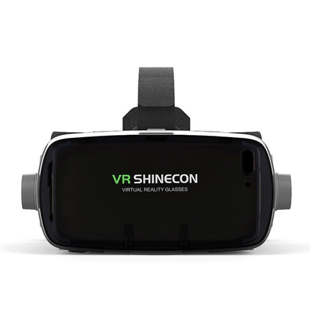 OKULARY 3D VR Shinecon G07E słuchawki BT do smartfona gogle opaska PILOT