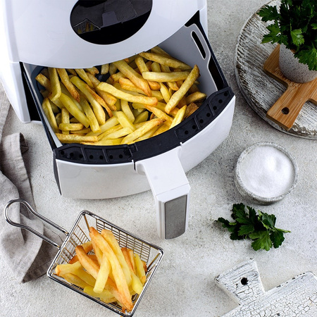 Air Fryer Liners Oil Free Silicone Gray 22 cm