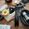 Viacúčelový Multitool Náradie sekera kliešte Survivalový vreckový nôž, čierny