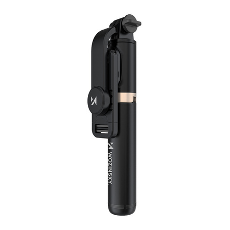 Wozinsky selfie stick telescopic tripod + Bluetooth remote control black (WSSTK-01-BK)