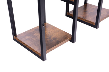 PANORAMA standing metal flower and plant stand - 6-tier VENGE