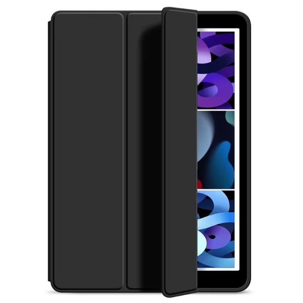 Etui Smart Case do Redmi Pad SE 8.7 2024, czarne - ochronne z podstawką, dostęp do portów i przycisków
