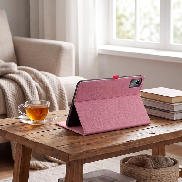 Etui z klapką do Lenovo Idea Tab 11" TB336FU TB336ZU ZAFR0378PL - różowe