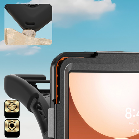 Etui do Samsung Galaxy Tab A9 Plus Pancerne z uchwytem