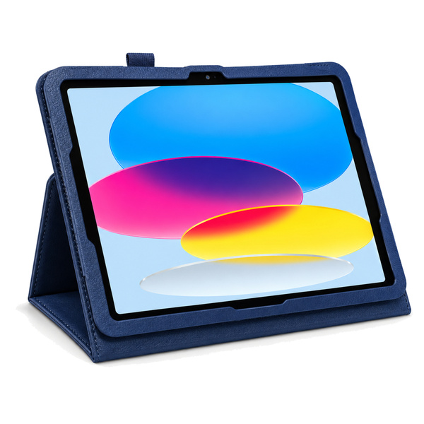 Etui obrotowe do Apple iPad 10.9 2022 gen 10 iPad 11 A16 2025 gen 11 - granatowe