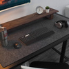 Desk mat mouse pad large Strado 90x45 (Gray)