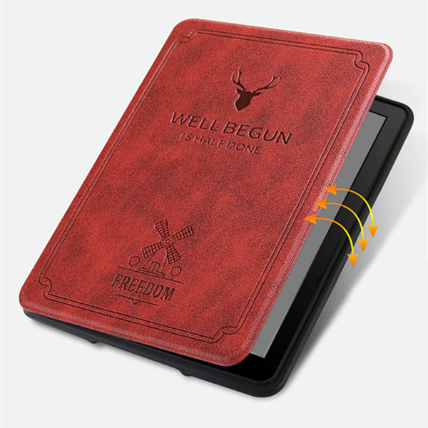 Smart Motto case for Kindle Paperwhite 6/ Colorsoft/ Signature Edition- grey