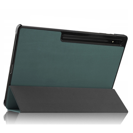 Puzdro Smart na Galaxy Tab S9 Ultra / S10 Ultra 14.6 X910 X916 X926, zelené - ochranné so stojanom