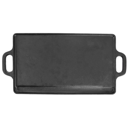 ORION GRILL plate cast-iron double-sided 45,5x23 cm