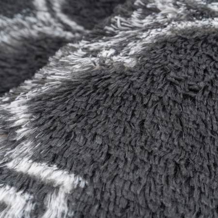 Dywan do salonu shaggy DECOR antypoślizgowy miękki puszysty modny 80x150 Grey Lantern