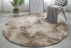 Dywan okrągły Shaggy Ombre 150x150 cm, beżowy OmbreCamel - pluszowy do salonu