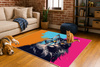 3D Strado MainCoon carpet 140x200 cm with cat pattern for animal lovers for living room and room