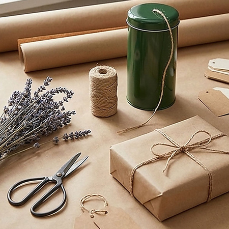 Sznurek jutowy z dozownikiem ekologiczny  lina do ogrodu warsztatu 100m