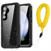 IP68 Waterproof Case + Strap for Samsung Galaxy S23 FE (Black)
