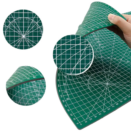 Self-healing modeling mat double-sided cutting 60x45 A2 self-healing