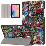 Etui Graficzne z klapką do Galaxy Tab S6 Lite 10 / Samsung Galaxy Tab S6 Lite 22 / Samsung Galaxy Tab S6 Lite 24 - ochronne