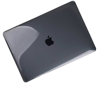 Puzdro Shell obal na Apple MacBook Air 13 13.6 M3 2024 / M4 2025, priehľadné - ochranné