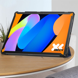Puzdro Smart na Lenovo Idea Tab 11 2025 s klapkou, tmavomodré - ochranné so stojanom
