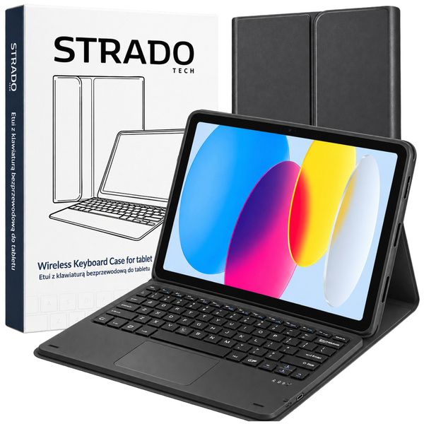 Etui klawiatura iPad 10.9 22/11 A16 2025 TPIP22 BK