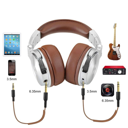 Professional studio headphones with microphone OneOdio Pro-30