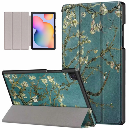 Puzdro grafické s klapkou na Galaxy Tab S6 Lite 10 / Samsung Galaxy Tab S6 Lite 22 / Samsung Galaxy Tab S6 Lite 24 - ochranné