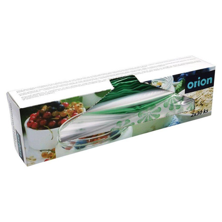 ORION Ziplock bags for storage food 60 pcs