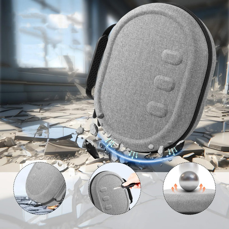 Taška ochranná puzdro Hard Bag na Oculus Quest 3 kufrík na okuliare príslušenstvo - na smartfón