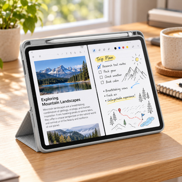 Etui Smart Pencil do Xiaomi Pad 7 / 7 PRO / Pad 8 / 8 PRO / Pad 9 - szare
