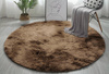 Shaggy Ombre Strado Round Carpet 100x100 OmbreCoffee (Brown)