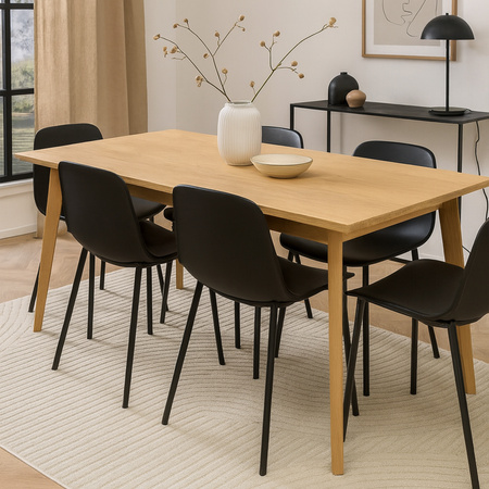 Dywan 160x230 do salonu pętelkowy duży japandi nowoczesny ciężki gruby POLO - Path Grey (Szary)