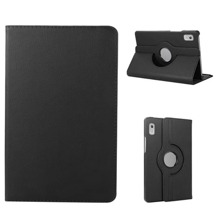Puzdro na Lenovo Tab M9 2023 / Tab M9 2023 TB310, čierne - ochranné so stojanom, prístup k portom a tlačidlám