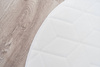 Dywan okrągły Rabbit 160 cm, biały - pluszowy, miękki do salonu i sypialni
