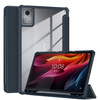 Etui z klapką Clear do Lenovo Tab K11 Plus 11.45 / Lenovo K11 Plus, granatowe - ochronne z podstawką