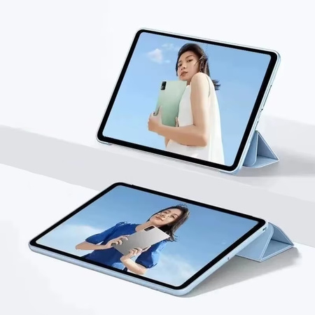 Puzdro Smart na Lenovo Idea Tab Pro / Pro MT 2025, modré - ochranné so stojanom, prístup k portom a tlačidlám
