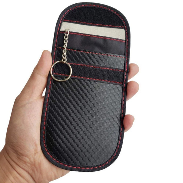Anti-theft case blocking RFID keyless radio signal - Faraday Cage