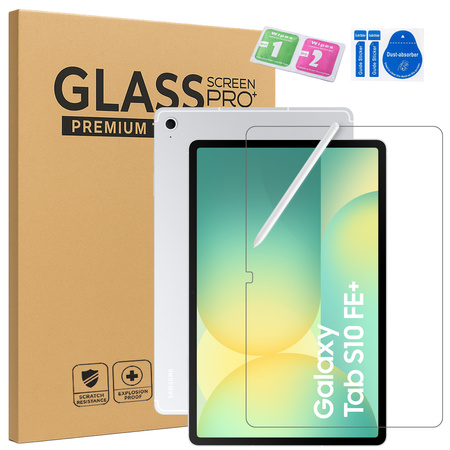 Tvrdené sklo na Samsung Galaxy Tab S10 FE Plus S10 FE+ 13.1 - ochrana displeja 9H, plné krytie, oleofóbne
