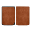 Etui Smart do Pocketbook Verse / Verse Pro 629 634, brązowe - ochronne z podstawką, dostęp do portów i przycisków