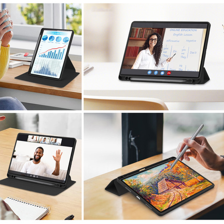 Etui Obrotowe CRYSTAL PENCIL do Xiaomi Redmi Pad Pro 12.1 2024 / Poco Pad