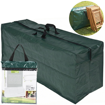 Pokrowiec ochronny na poduszki ogrodowe torba woodoodporna uchwyty plandeka