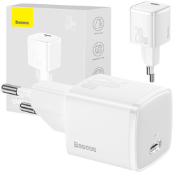 Ładowarka sieciowa Baseus Cube 20W USB-C - biała